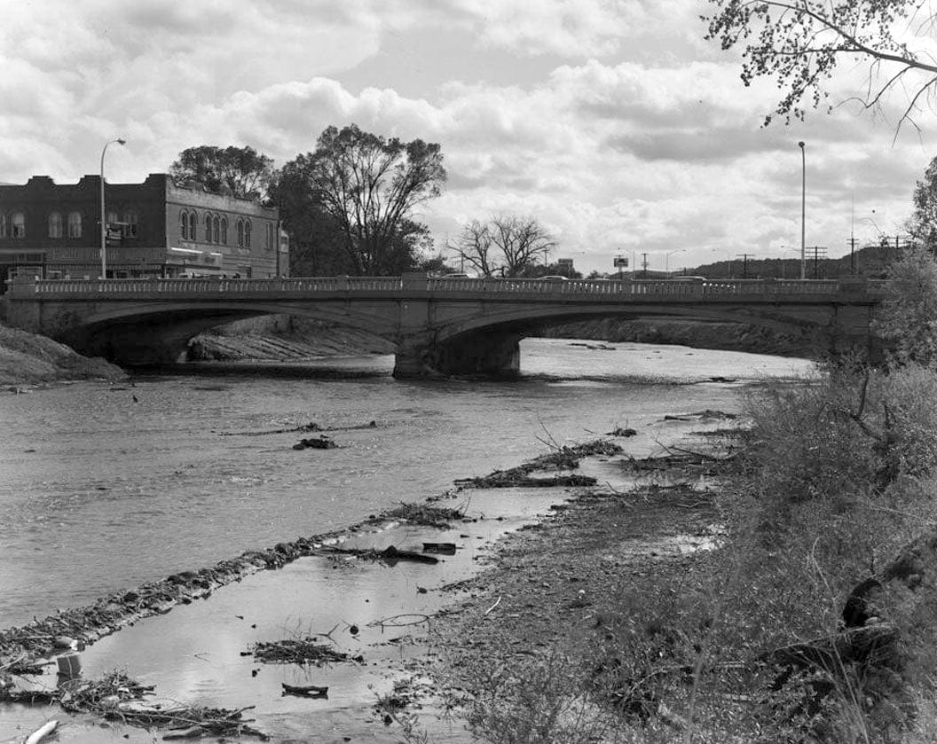 Historic Photo : Commercial Street Bridge, Spanning Purgatoire River on Commercial Street, Trinidad, Las Animas County, CO 1 Photograph