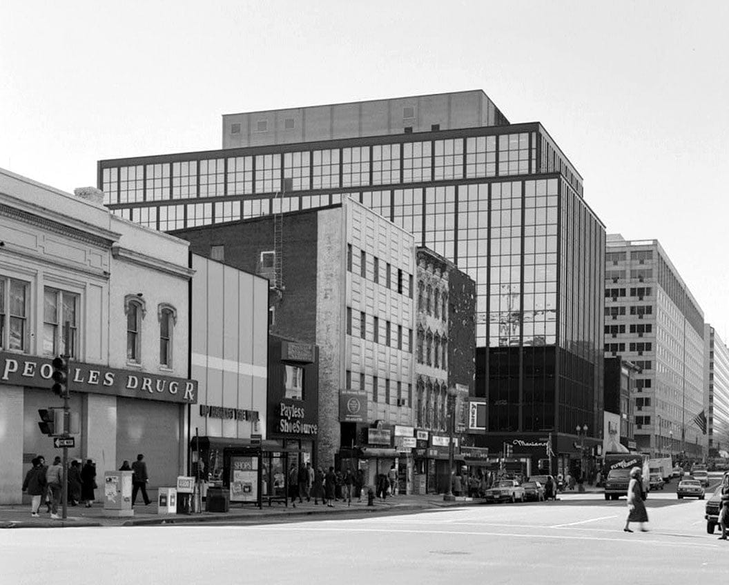 Historic Photo : Square 347 (Commercial Buildings), Tenth, Eleventh, E, & F Streets, Northwest, Washington, District of Columbia, DC 2 Photograph