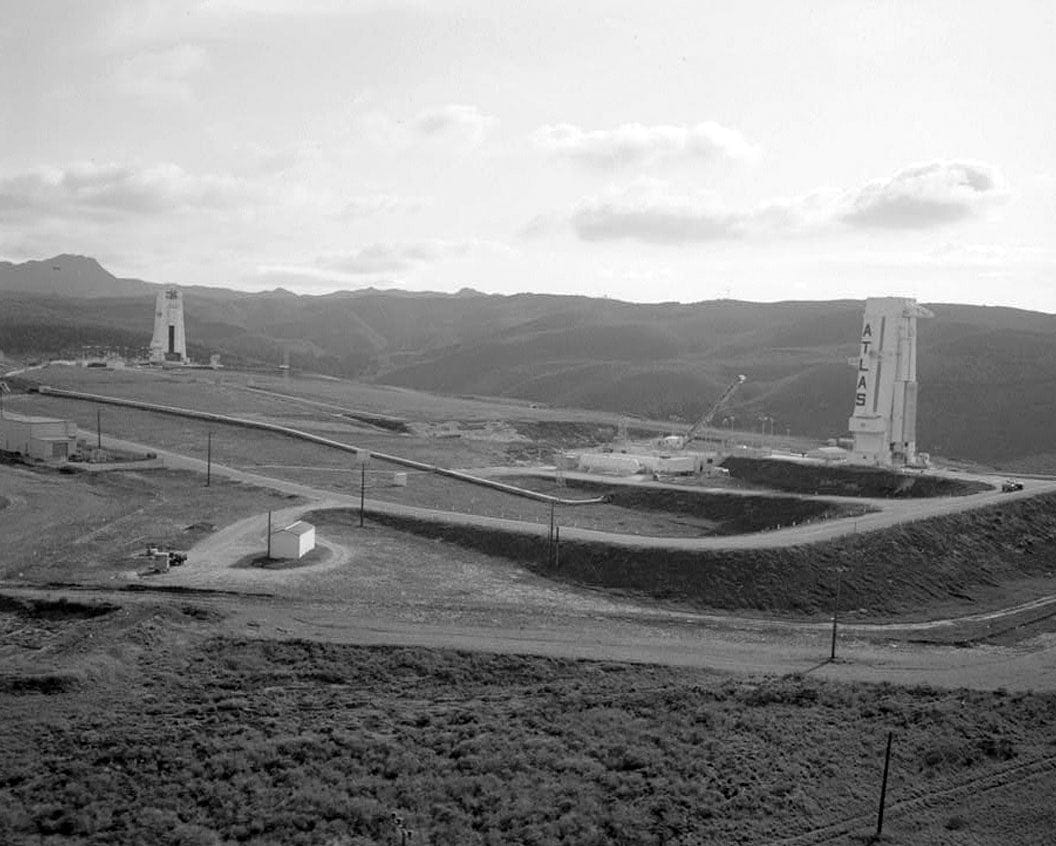 Historic Photo : Vandenberg Air Force Base, Space Launch Complex 3, Napa & Alden Roads, Lompoc, Santa Barbara County, CA 1 Photograph