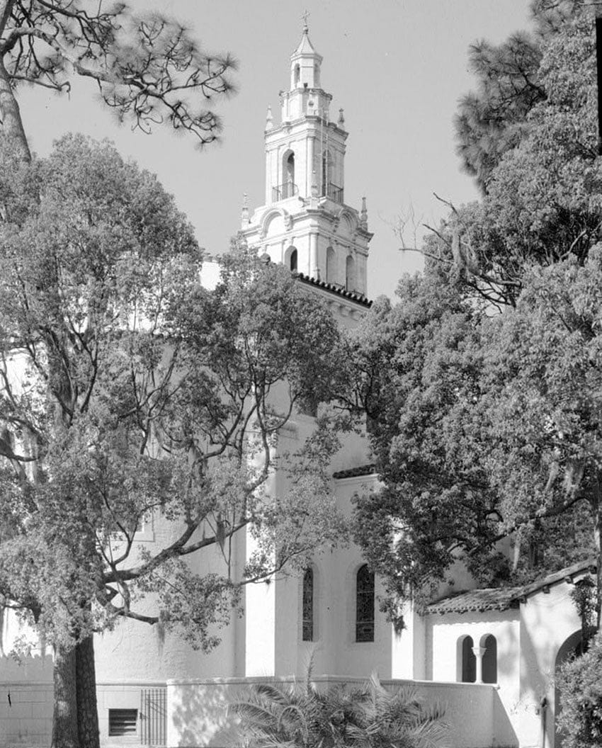 Historic Photo : Knowles Memorial Chapel, 1100 Holt Avenue, Winter Park, Orange County, FL 3 Photograph