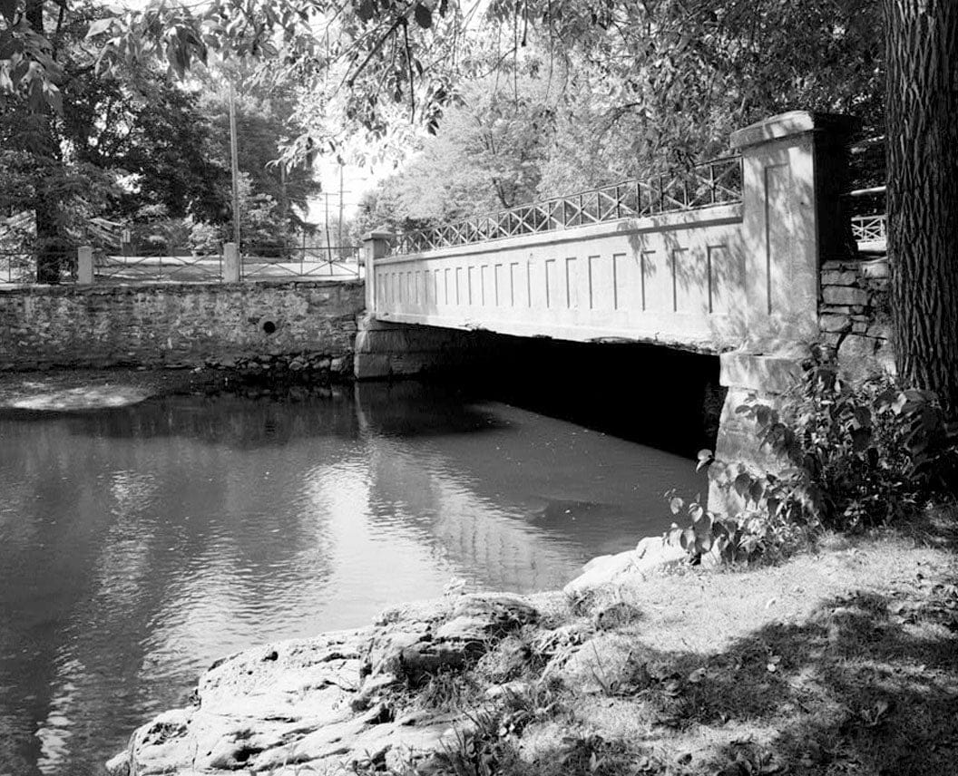 Historic Photo : West Main Street Bridge, Spanning Wepawaug River, Milford, New Haven County, CT 3 Photograph