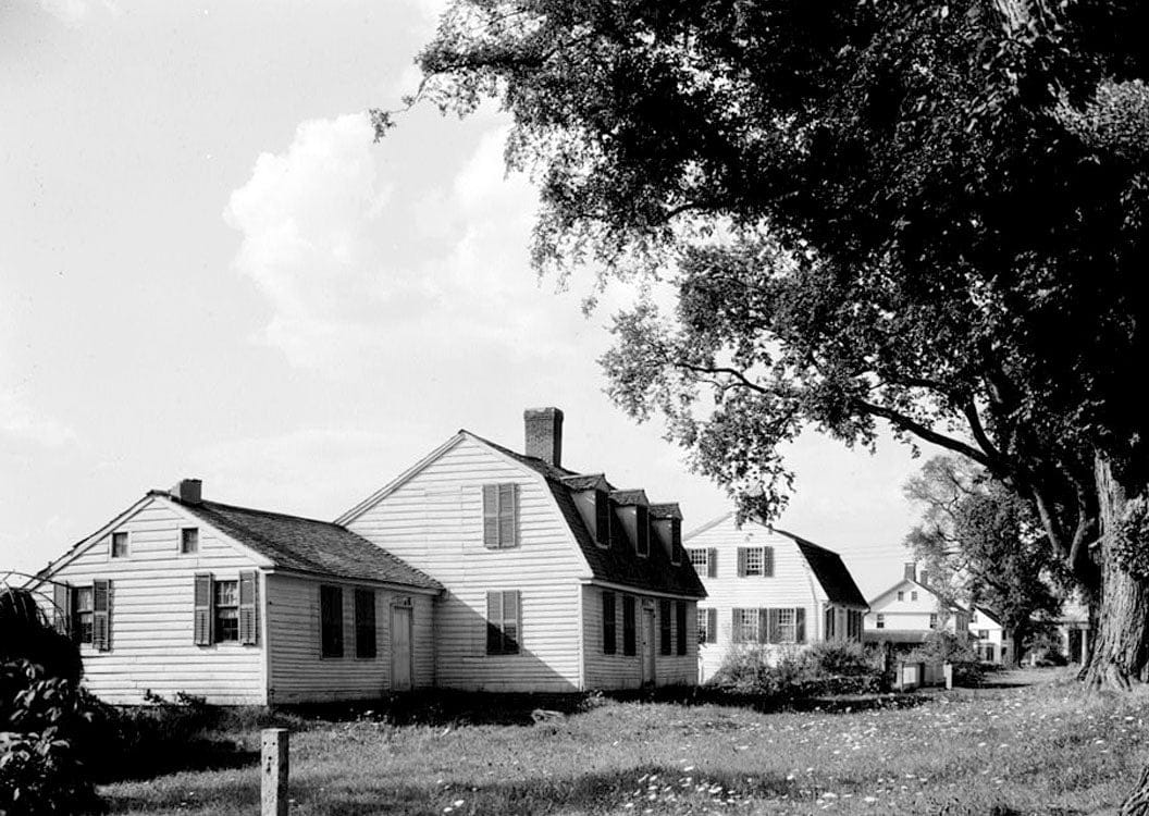 Historic Photo : Main Street (Houses), Plainfield, Windham County, CT 1 Photograph