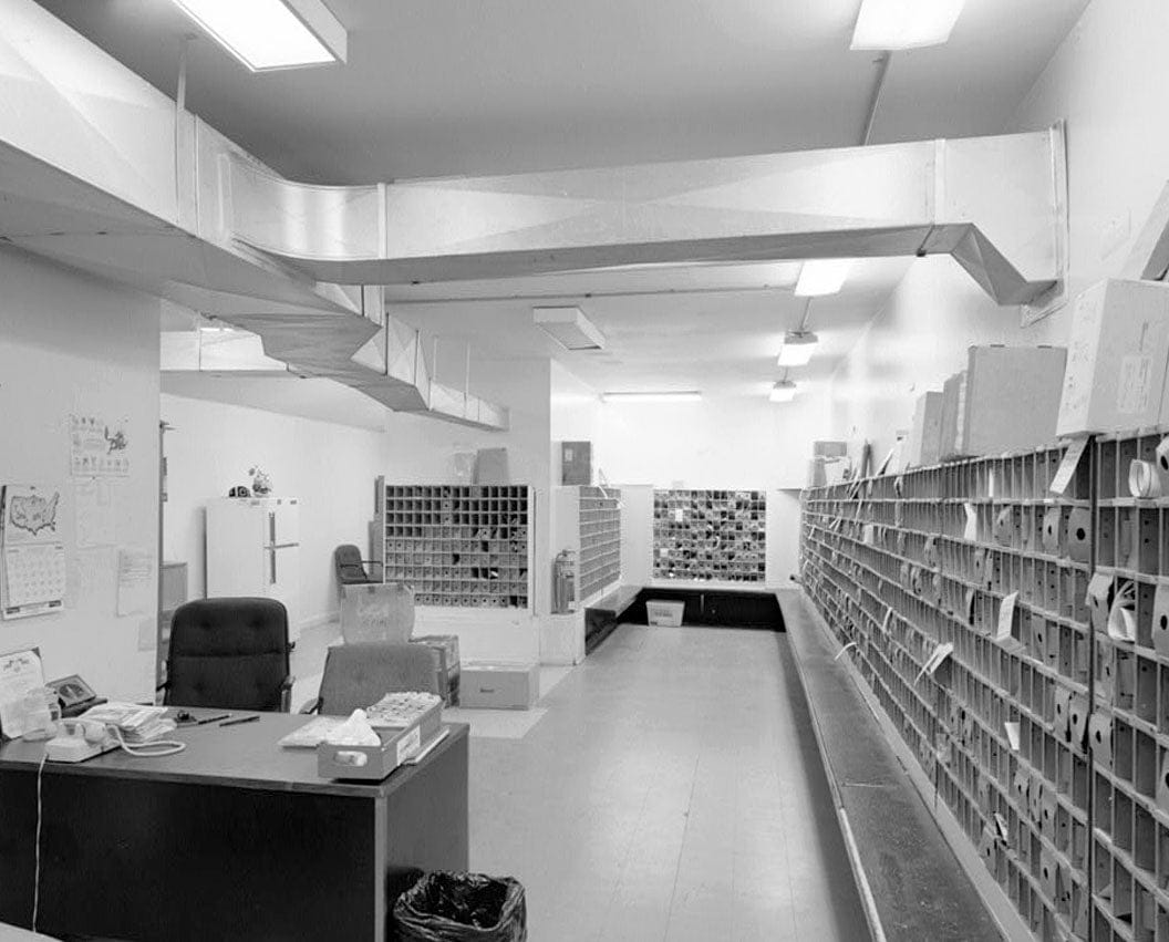 Historic Photo : MacDill Air Force Base, Post Office, 2302 Florida Keys Avenue, Tampa, Hillsborough County, FL 2 Photograph