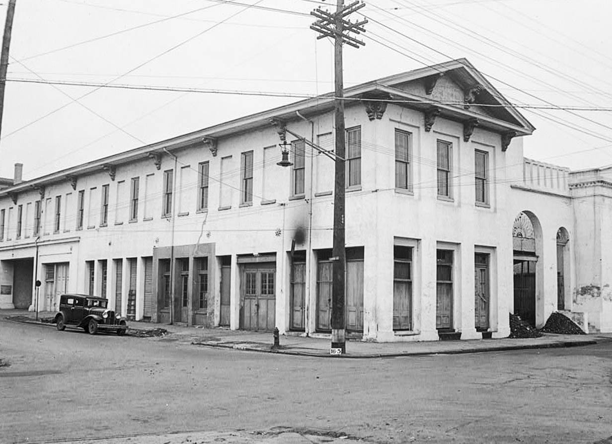 Historic Photo : Southern Market & Municipal Building, 107-115 South Royal Street, Mobile, Mobile County, AL 4 Photograph
