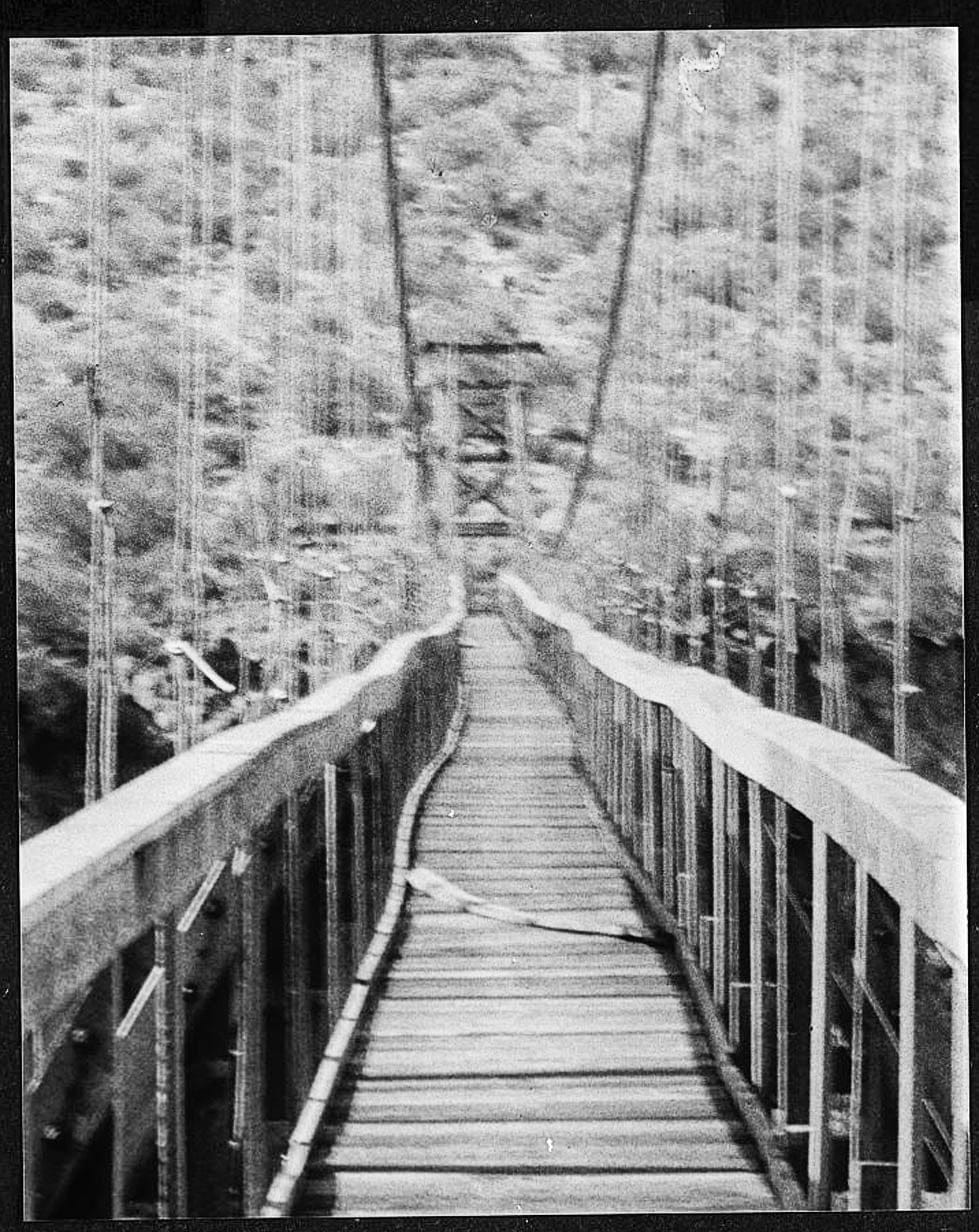 Historic Photo : Verde River Sheep Bridge, Spanning Verde River (Tonto National Forest), Cave Creek, Maricopa County, AZ 9 Photograph