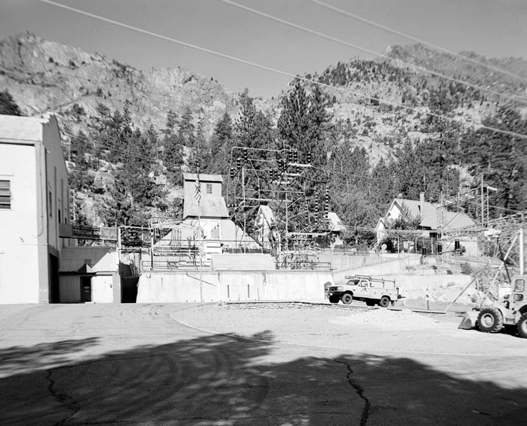 Historic Photo : Rush Creek Hydroelectric System, Worker Cottage, Rush Creek, June Lake, Mono County, CA 14 Photograph