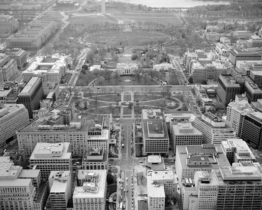 Historic Photo : White House Grounds & Ellipse, Washington, District of Columbia, DC 6 Photograph