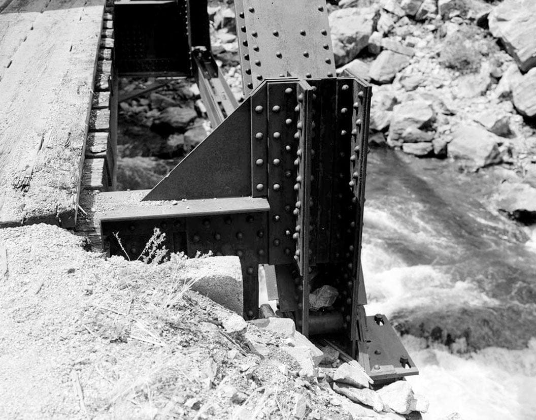 Historic Photo : Deansbury Bridge, Spanning South Platte River, Waterton, Jefferson County, CO 1 Photograph