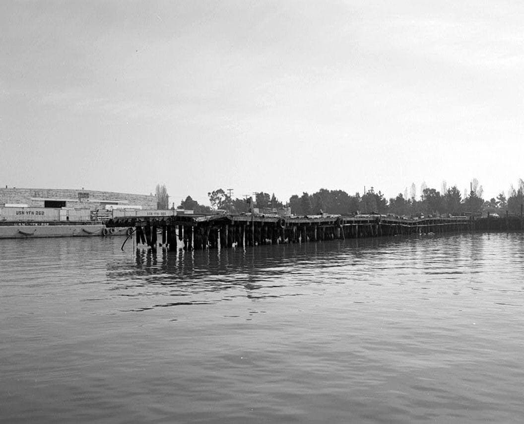 Historic Photo : United Engineering Company Shipyard, Pier 4, 2900 Main Street, Alameda, Alameda County, CA 2 Photograph