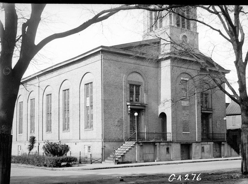 Historic Photo : First African Baptist Church, Bryant, Montgomery & Saint Julian Streets, Savannah, Chatham County, GA 2 Photograph