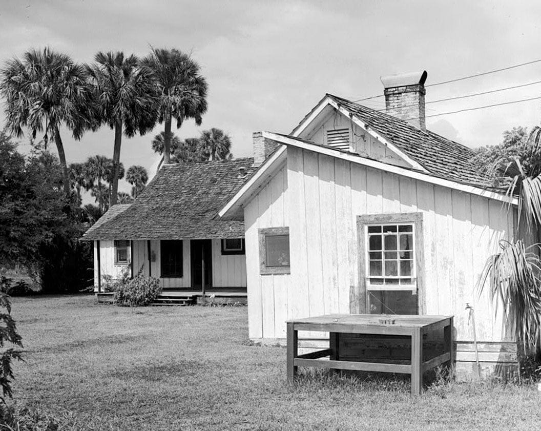 Historic Photo : Marjorie Kinnan Rawlings House, State Route 325 Vicinity, Cross Creek, Alachua County, FL 3 Photograph