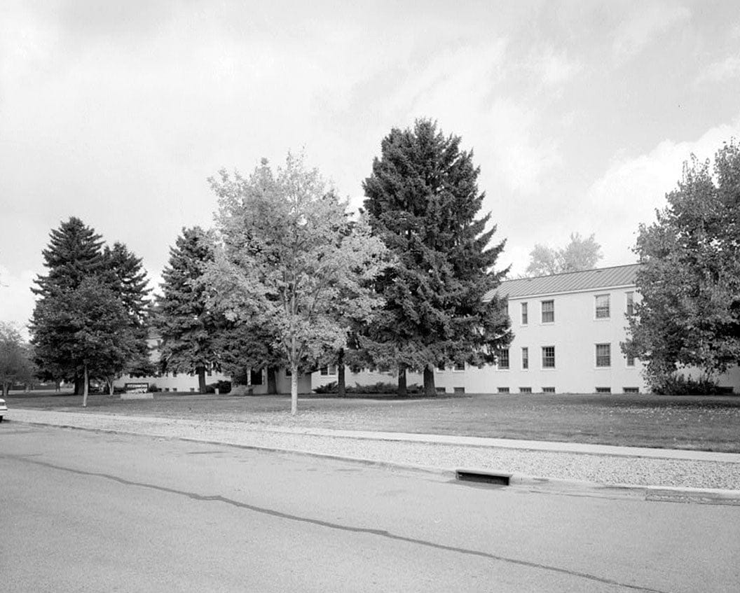 Fitzsimons General Hospital, Nurses' Quarters, West Charlie Kelly Boulevard, North side, between South Reed Street & South Sheehan Street, Aurora, Adams County, CO 1