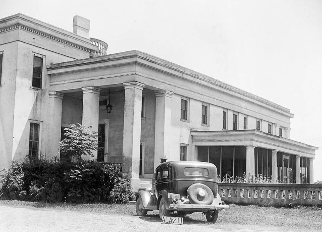 Historic Photo : Gaineswood, 805 South Cedar Street, Demopolis, Marengo County, AL 7 Photograph