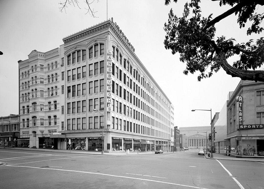 Historic Photo : Lansburgh's Department Store, E & Eighth Streets Northwest, Washington, District of Columbia, DC 1 Photograph