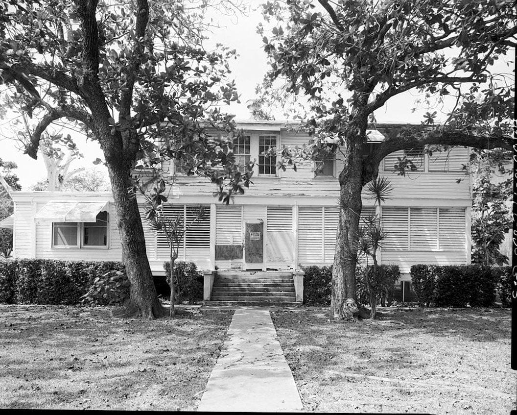 Historic Photo : Naval Air Station Key West, Truman Annex, Ferguson House, Key West, Monroe County, FL 1 Photograph