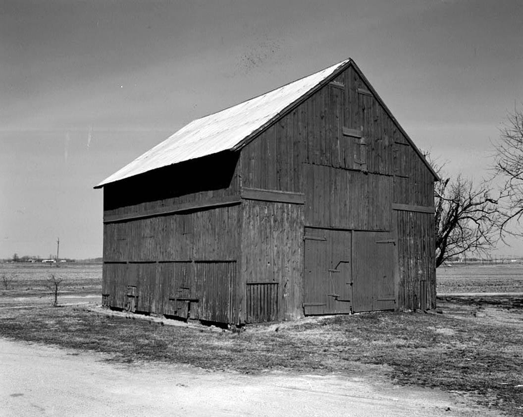 Historic Photo : Cochran Grange, Granary, U.S. Route 301, West of Route 71, Middletown, New Castle County, DE 3 Photograph