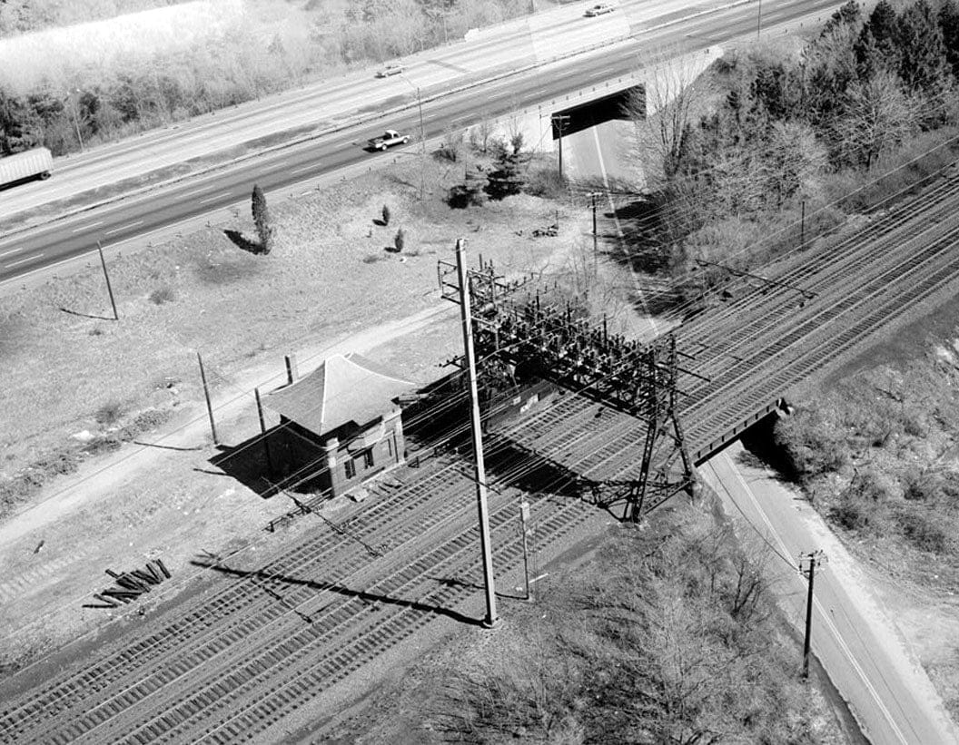 Historic Photo : Northeast Railroad Corridor, Amtrak Route between New York/Connecticut & Connecticut/Rhode Island State Lines, New Haven, New Haven County, CT 14 Photograph