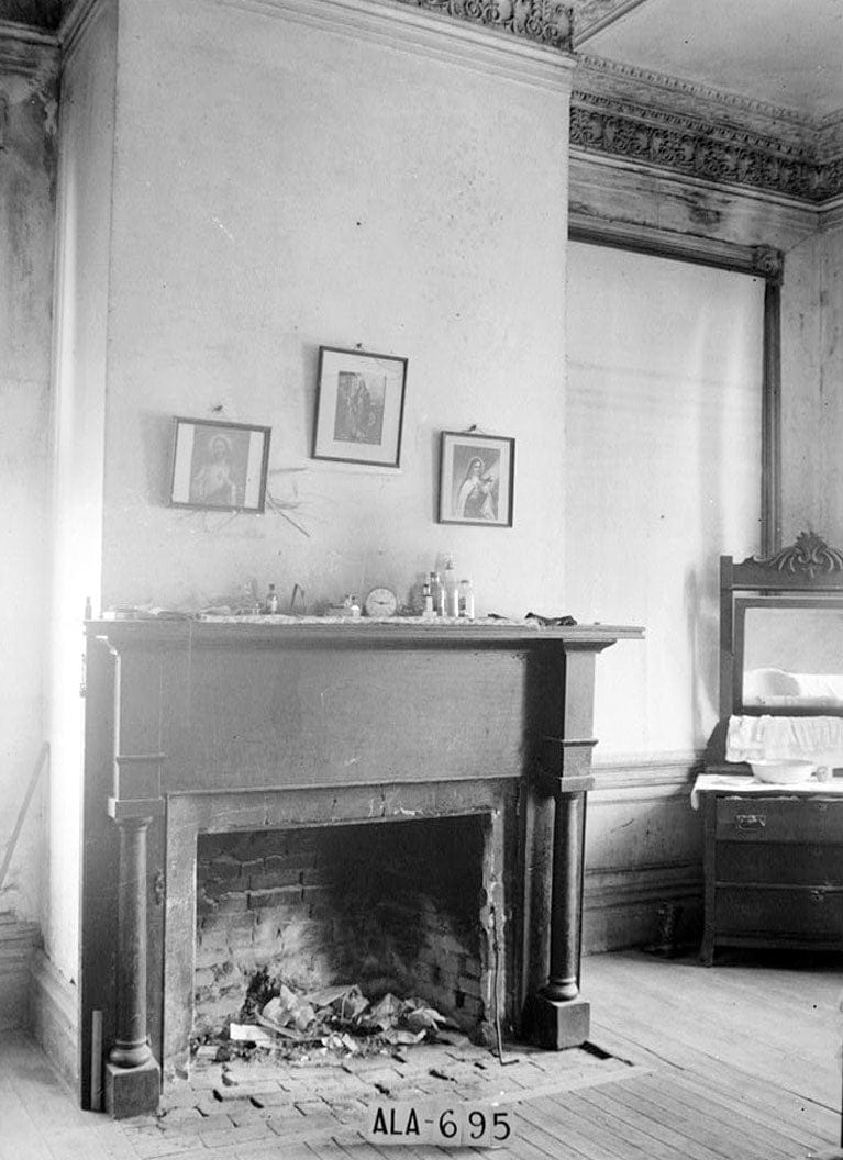 Historic Photo : Montgomery-Jones-Whitaker House, County Road 4 (Reynolds Mill Road), Prattville, Autauga County, AL 2 Photograph