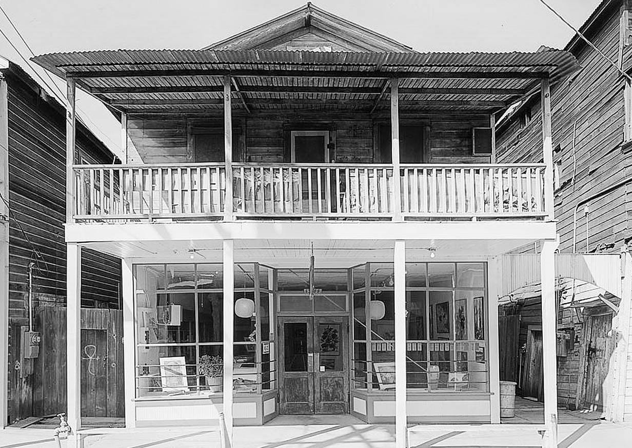 Historic Photo : Town of Locke, Commercial Building, 13943 River Road, Locke, Sacramento County, CA 2 Photograph
