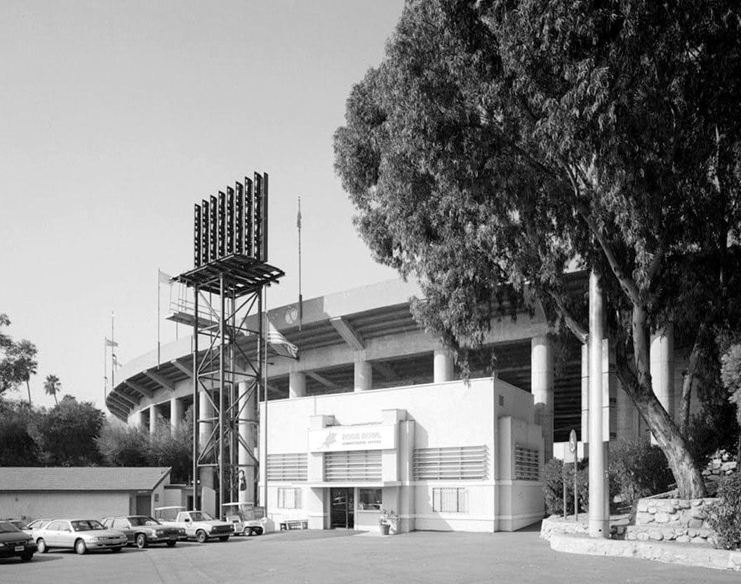 Historic Photo : Rose Bowl Stadium, 1001 Rose Bowl Drive, Pasadena, Los Angeles County, CA 1 Photograph