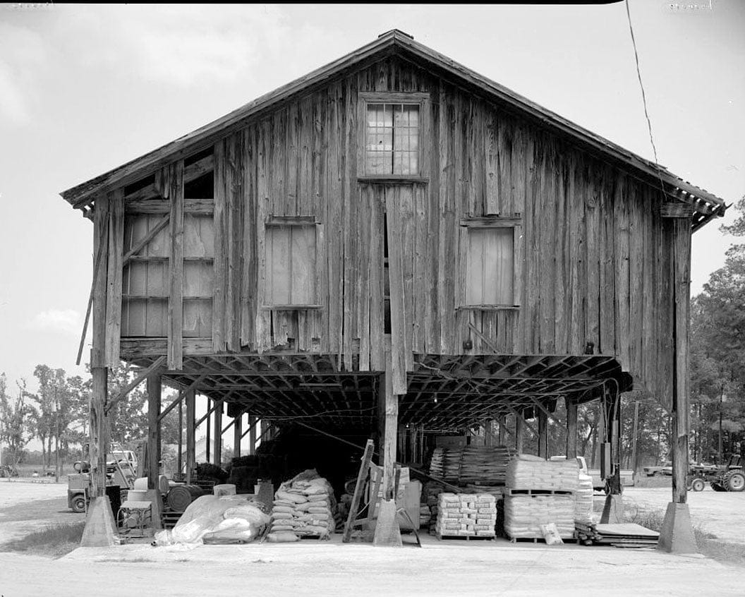 Historic Photo : Richmond Hill Plantation, Cherry Hill Lettuce Shed, East of Richmond Hill on Ford Neck Road, Richmond Hill, Bryan County, GA 2 Photograph