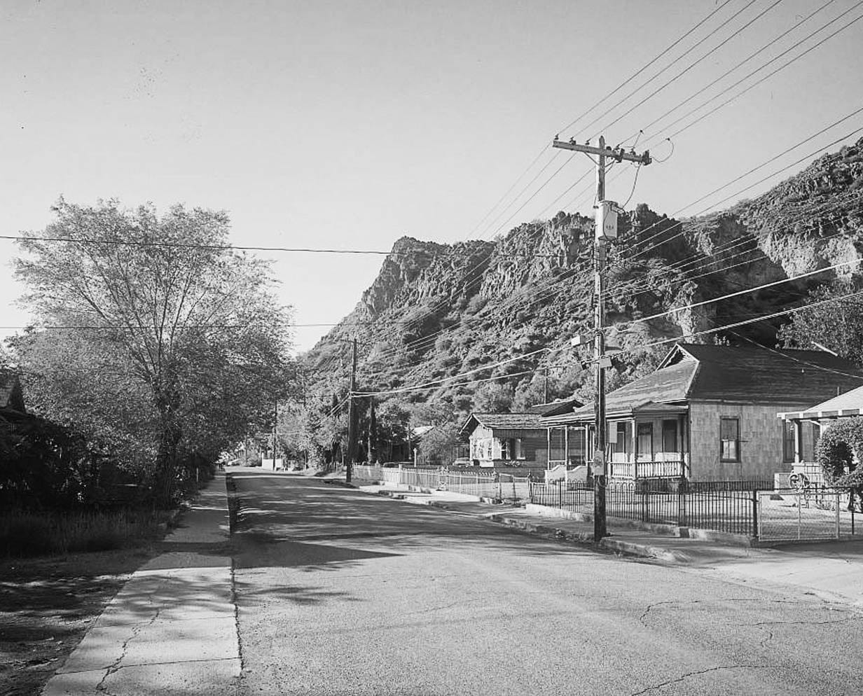 Historic Photo : Clifton Townsite, Confluence of Chase Creek & San Francisco River, Clifton, Greenlee County, AZ 5 Photograph