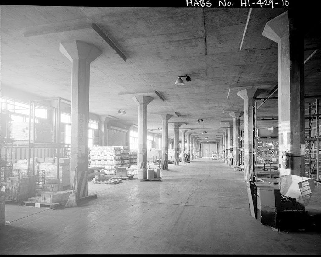 U.S. Naval Base, Pearl Harbor, Two-Story Storehouses with Ramps, Port Royal Street between Central and South Avenues, Pearl City, Honolulu County, HI 2