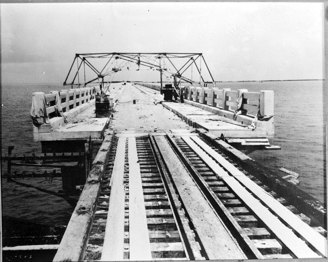 Historic Photo : Seven Mile Bridge, Linking Florida Keys, Marathon, Monroe County, FL 15 Photograph