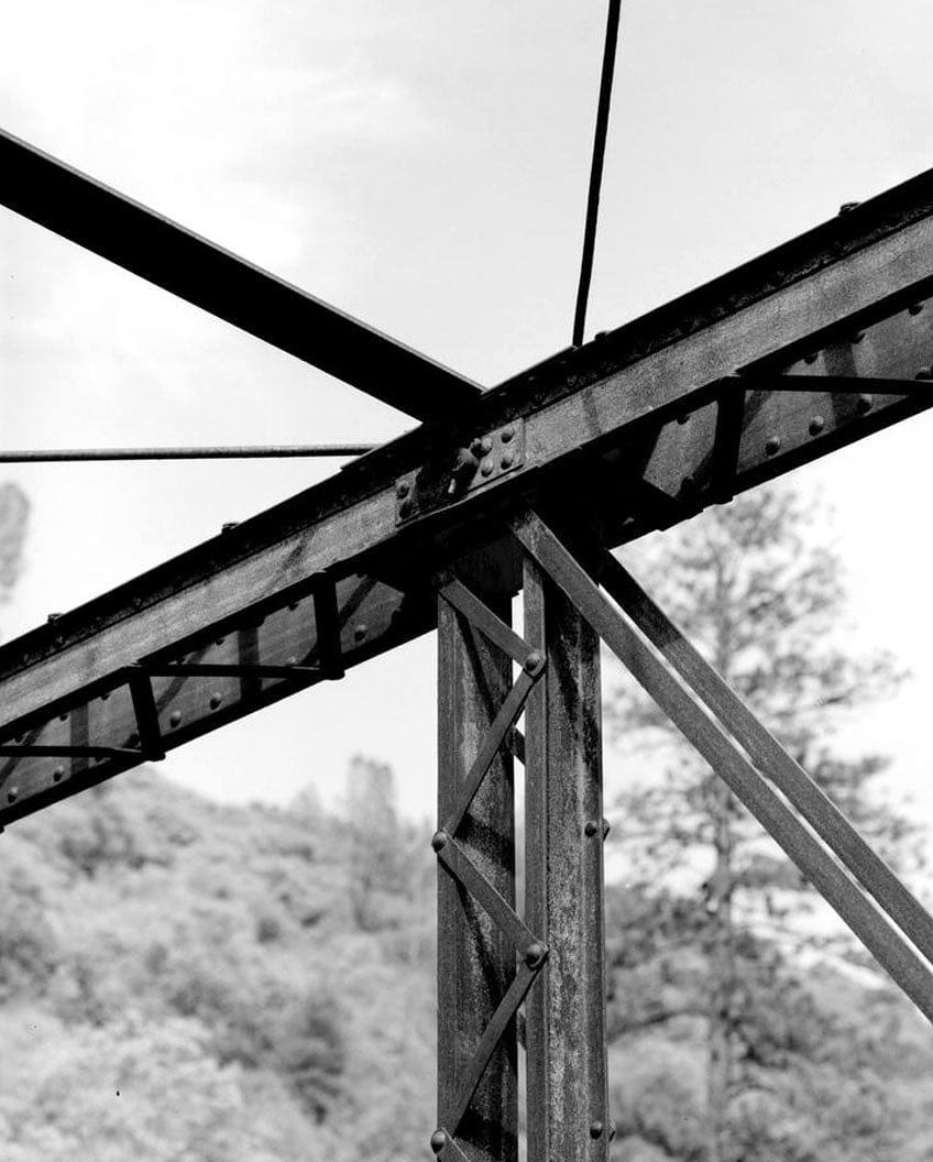 Historic Photo : Purdon Crossing Bridge, Nevada City, Nevada County, CA 2 Photograph