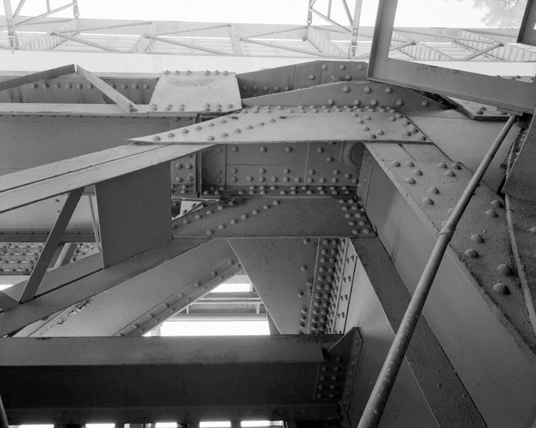 Historic Photo : Pacific Shortline Bridge, U.S. Route 20,spanning Missouri River, Sioux City, Woodbury County, IA 53 Photograph