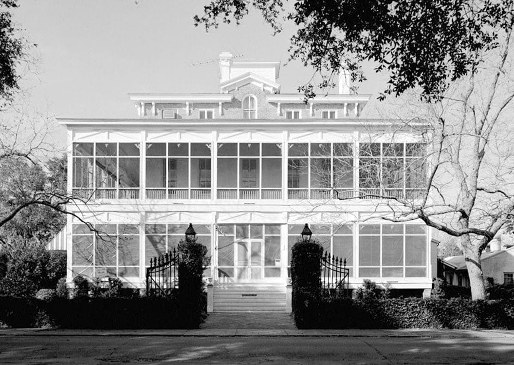 Historic Photo : U.S. Naval Air Station, Commandant's Quarters, Pensacola, Escambia County, FL 1 Photograph