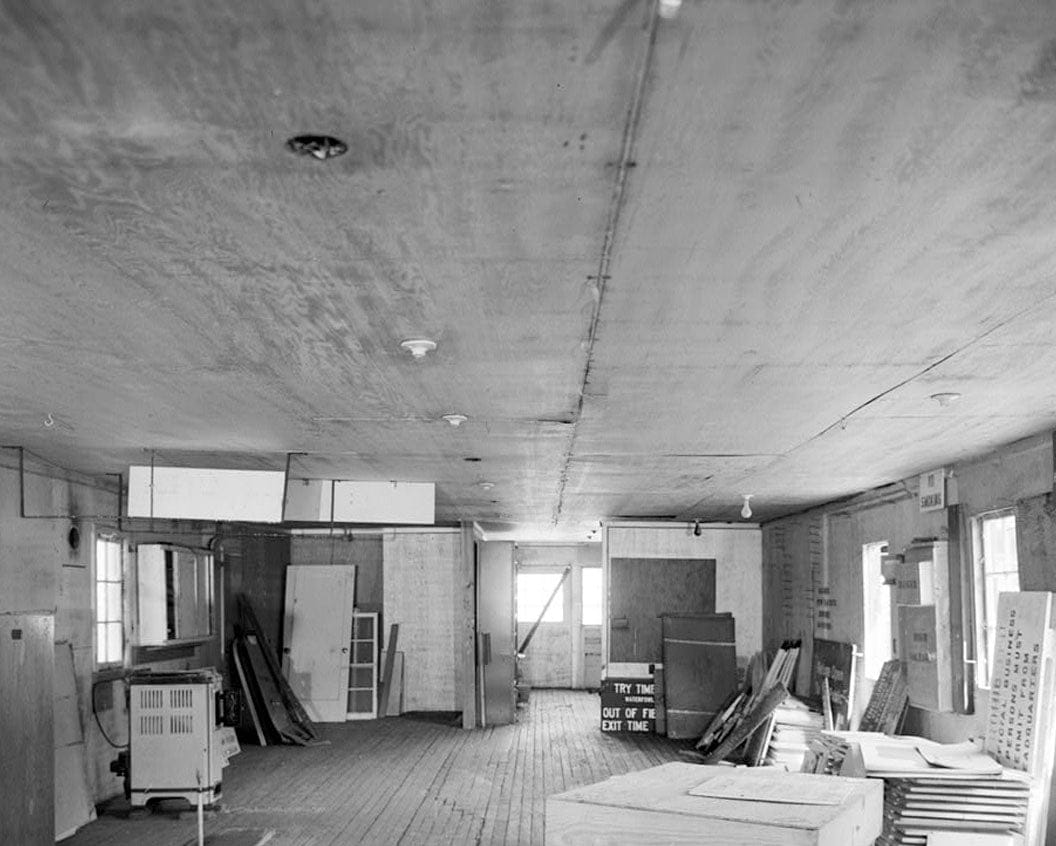 Historic Photo : Camp Tulelake, Barracks, West Side of Hill Road, 2 miles South of State Highway 161, Tulelake, Siskiyou County, CA 1 Photograph