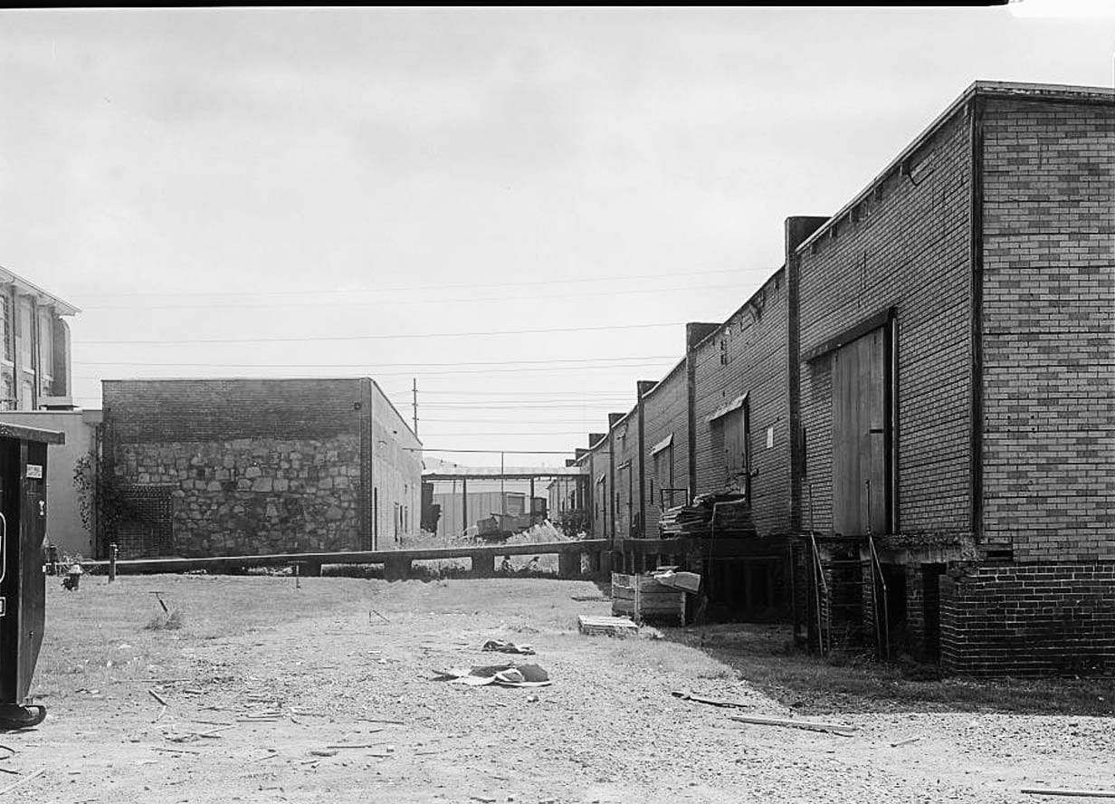 Historic Photo : Lowe Mill, Warehouses, Eighth Avenue, Southwest, Huntsville, Madison County, AL 1 Photograph
