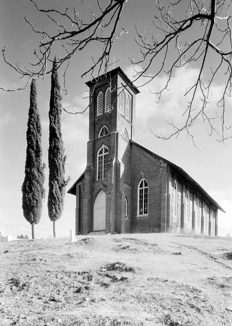 Historic Photo : St. Anne's Church, Church Street, Columbia, Tuolumne County, CA 3 Photograph