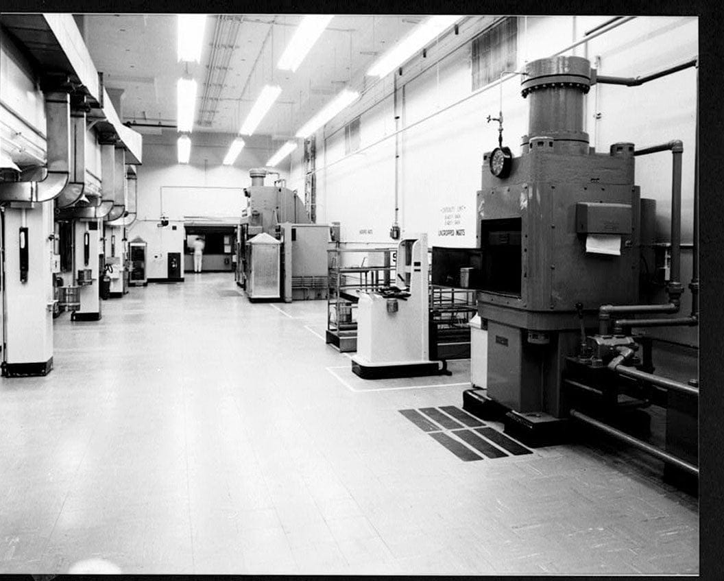 Historic Photo : Rocky Flats Plant, General Manufacturing, Support, Records-Central Computing, Southern portion of Plant, Golden, Jefferson County, CO 3 Photograph