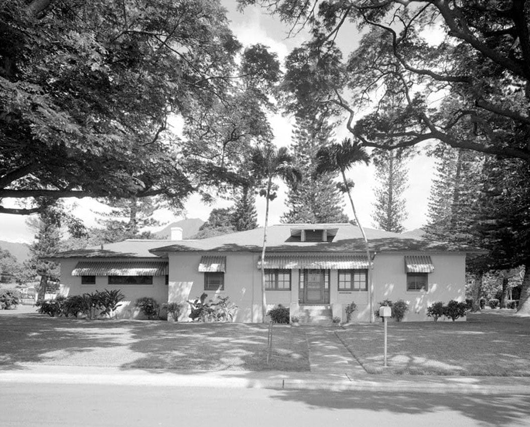 Naval Magazine Lualualei, Headquarters Branch, Officers' Quarters Type, Along Sixty-sixth Street between Essex & Constitution Streets, Pearl City, Honolulu County, HI 1