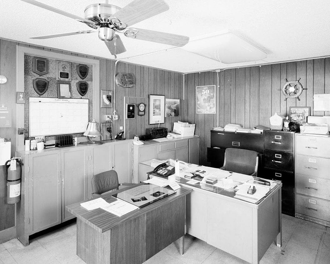 Historic Photo : International Longshoremen's & Warehousemen's Union Hall, Naval Civil Engineering Laboratory, Port Hueneme Road, Port Hueneme, Ventura County, CA 3 Photograph
