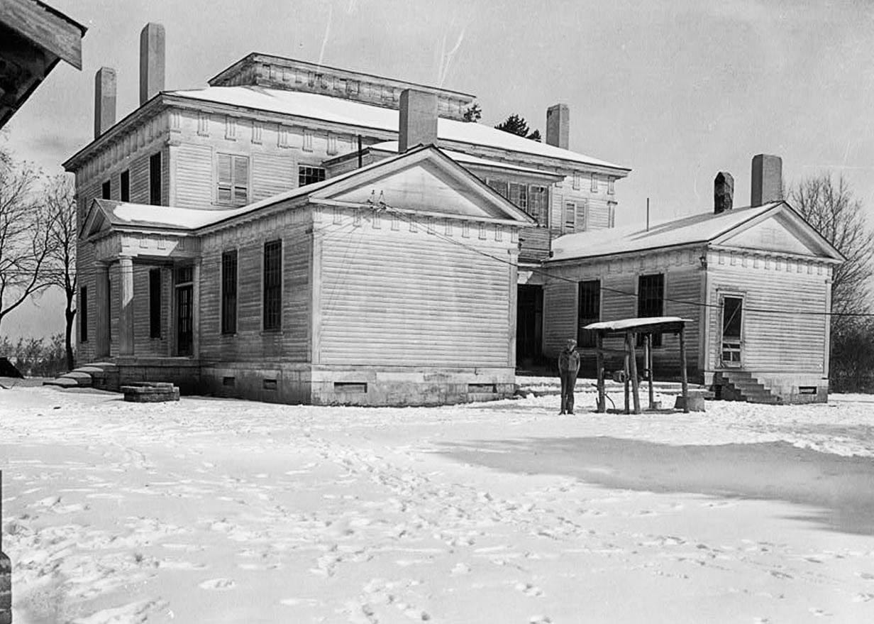 Historic Photo : Cunningham Plantation, Old Memphis Road (Gaines Trace Road), Cherokee, Colbert County, AL 2 Photograph