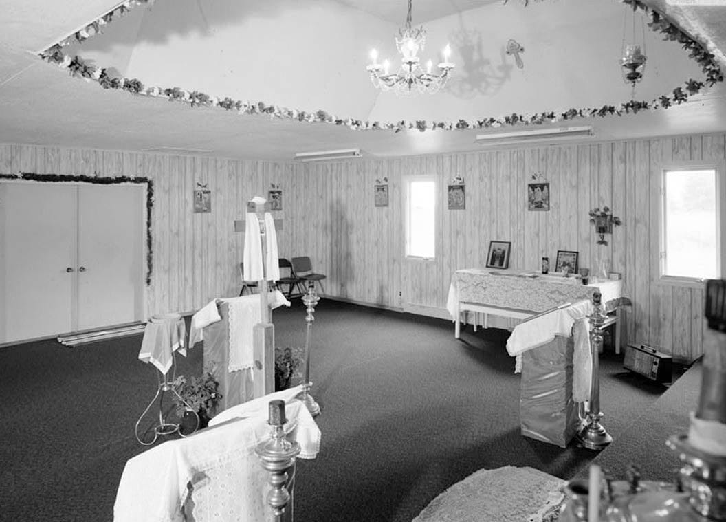 Historic Photo : Saints Sergius & Herman Russian Orthodox Churches, New Church, Port Graham, Kenai Peninsula Borough, AK 1 Photograph