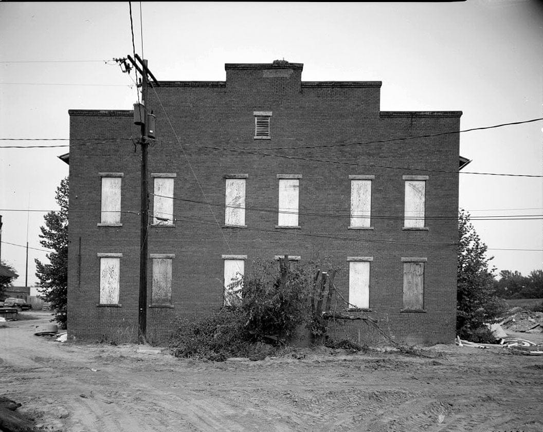 Historic Photo : Atlantic Coastline Railroad Freight Warehouse, 1 Ninth Street, Augusta, Richmond County, GA 2 Photograph