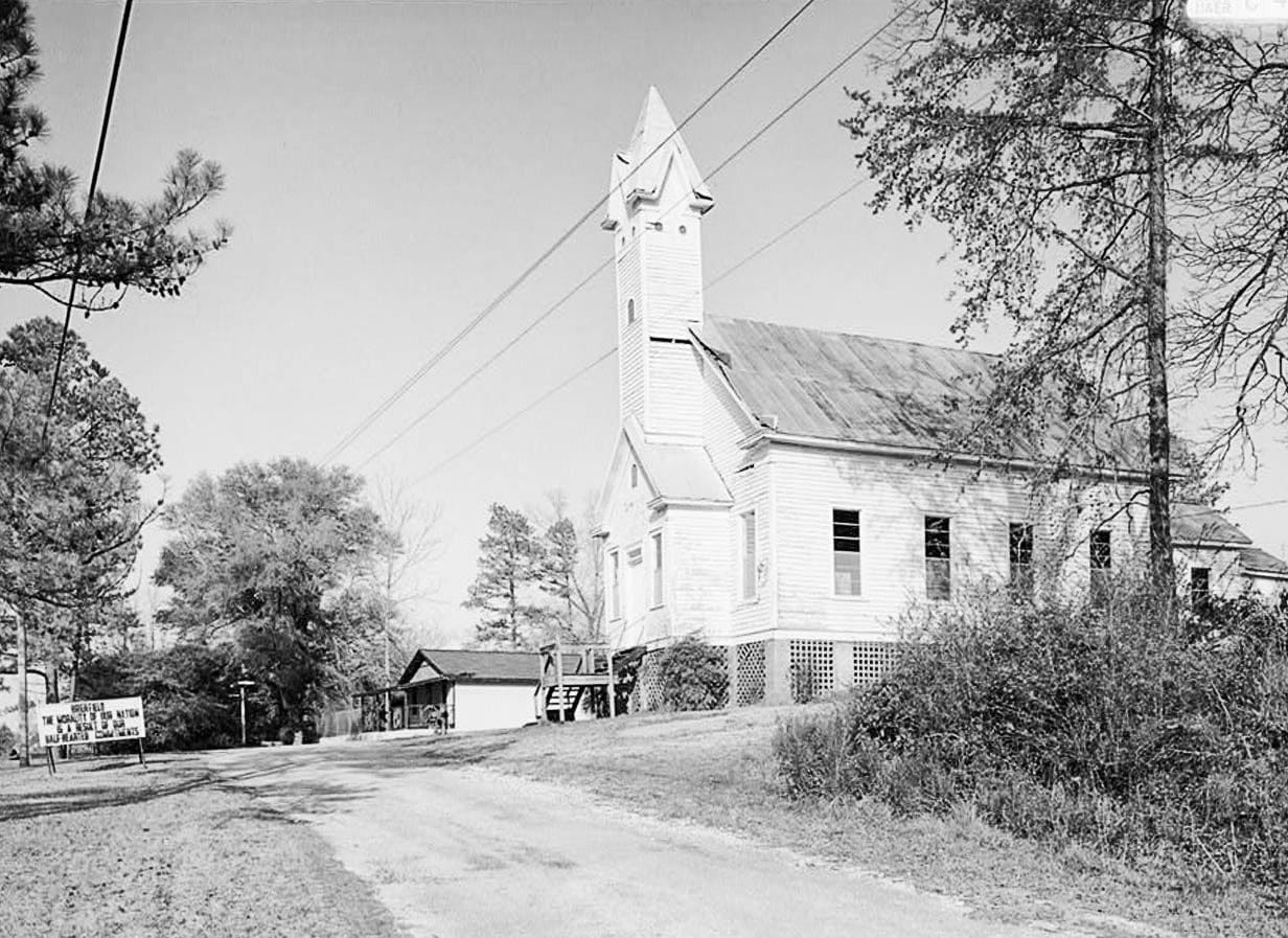 Historic Photo : Brierfield Baptist Church, Highway 139, Brierfield, Bibb County, AL 1 Photograph