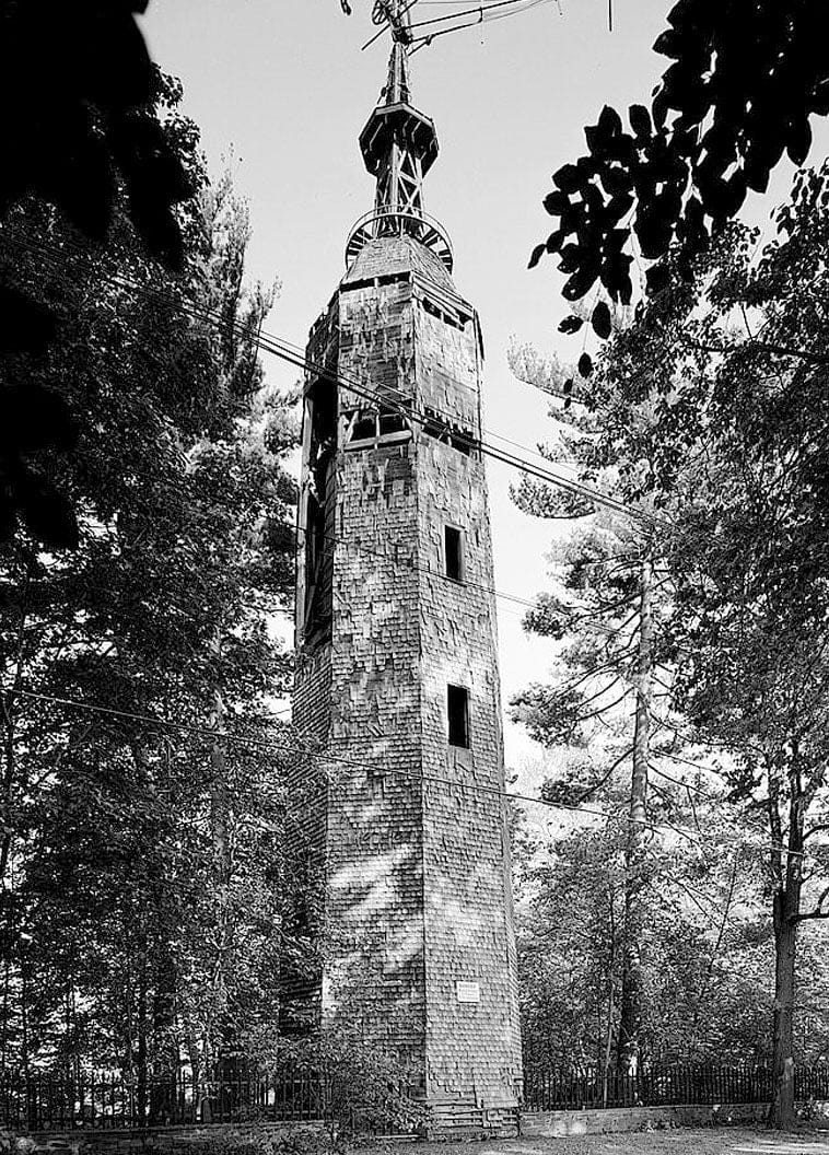 Historic Photo : Frederic Bronson Windmill, 3015 Bronson Road, Fairfield, Fairfield County, CT 1 Photograph