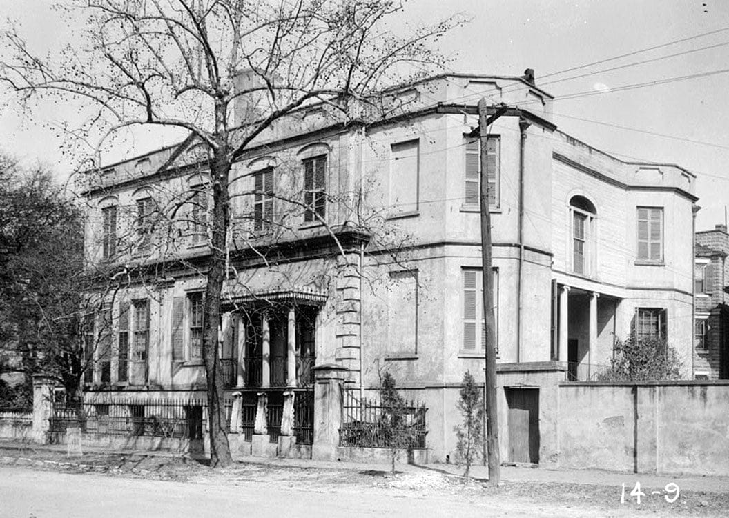Historic Photo : Richardson-Maxwell-Owen-Thomas House, 124 Abercorn Street, Savannah, Chatham County, GA 1 Photograph