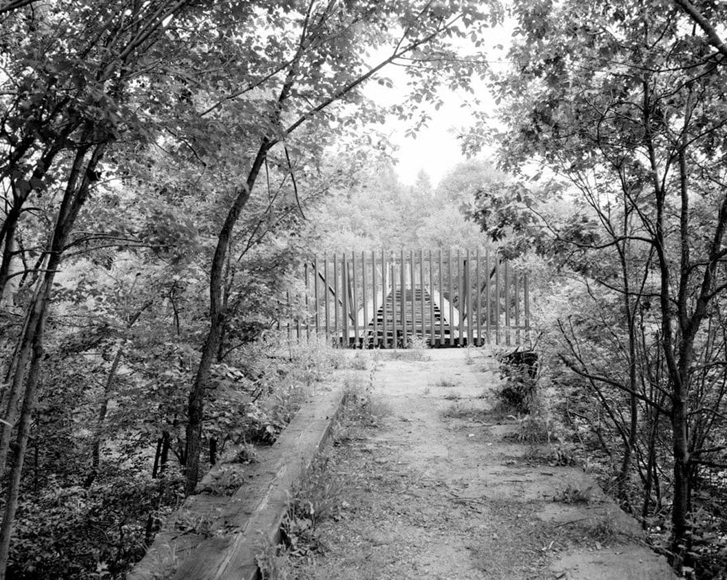 Historic Photo : Double Intersection Warren Truss Bridge, Spanning Blackledge River, Colchester, New London County, CT 2 Photograph