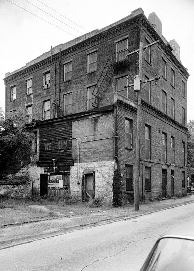 Historic Photo : Mary Marshall Houses, 127-129 Abercorn Street, Savannah, Chatham County, GA 2 Photograph