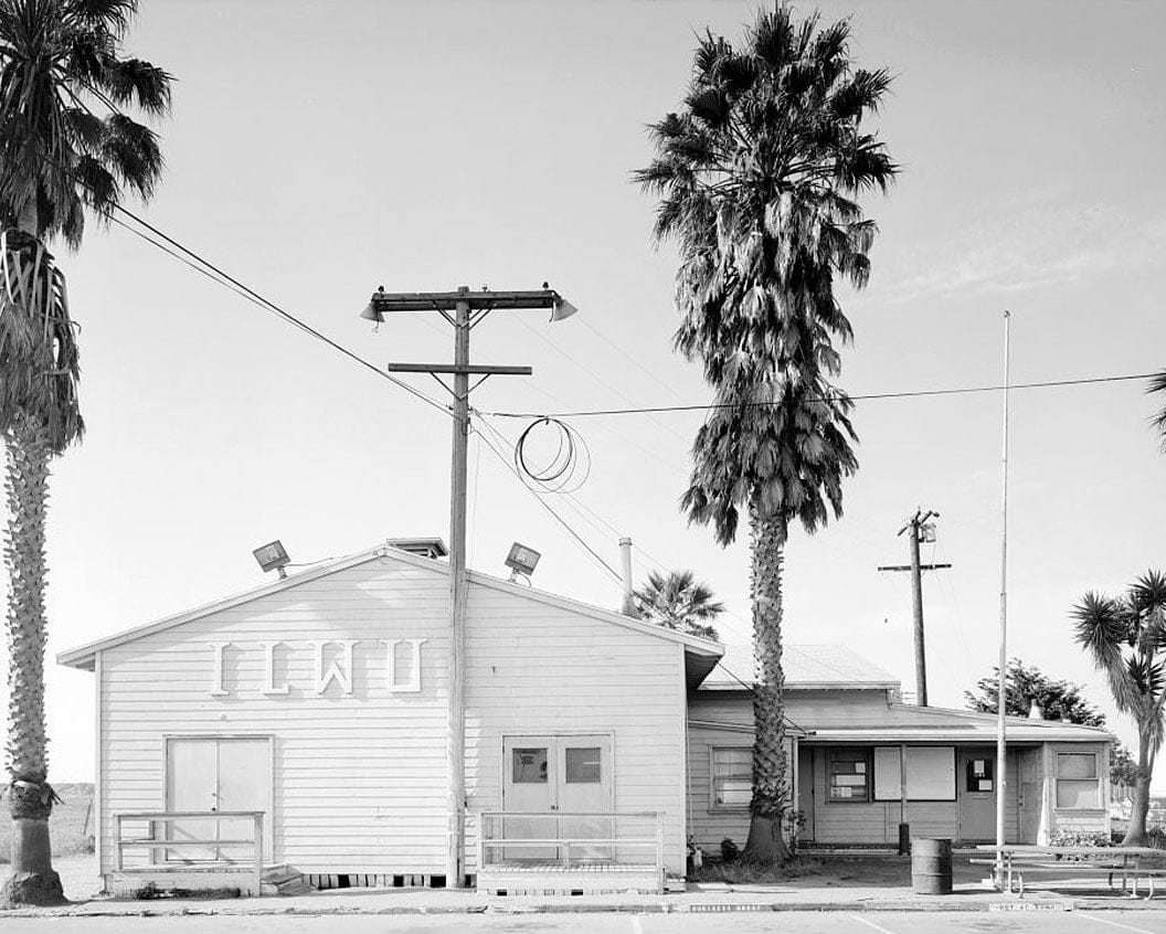 Historic Photo : International Longshoremen's & Warehousemen's Union Hall, Naval Civil Engineering Laboratory, Port Hueneme Road, Port Hueneme, Ventura County, CA 4 Photograph