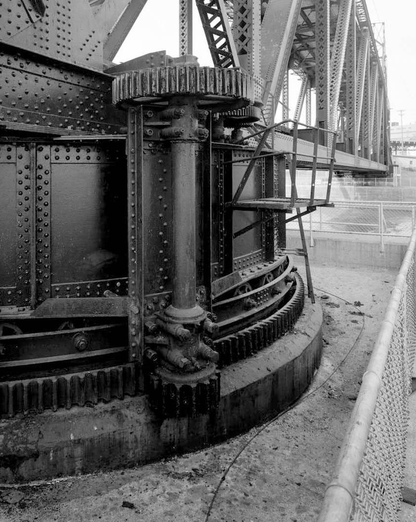 Historic Photo : Keokuk & Hamilton Bridge, Spanning Mississippi River, Keokuk, Lee County, IA 37 Photograph