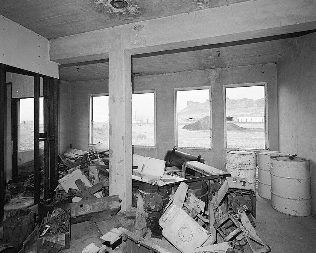 Historic Photo : Tule Lake Project Jail, Post Mile 44.85, State Route 139, Newell, Modoc County, CA 4 Photograph