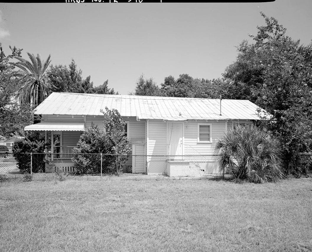 Historic Photo : 1017 East Fourteenth Avenue (House), 1017 East Fourteenth Avenue, Tampa, Hillsborough County, FL 1 Photograph