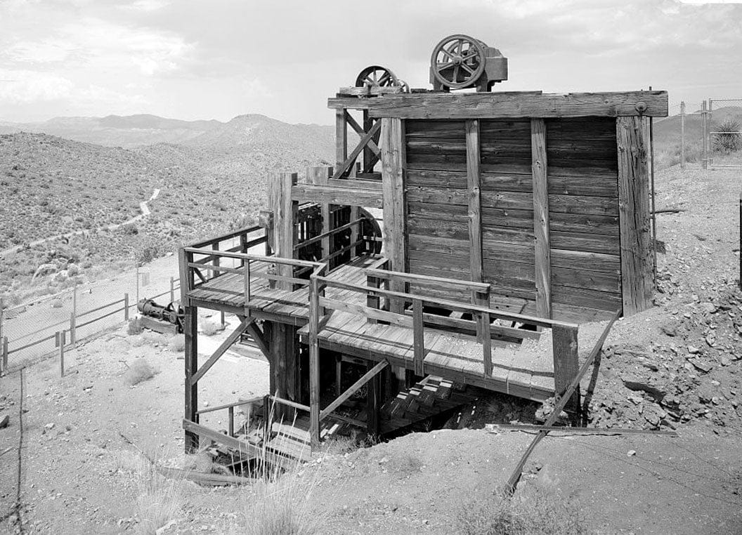 Historic Photo : Lost Horse Gold Mill, Twentynine Palms, San Bernardino County, CA 4 Photograph